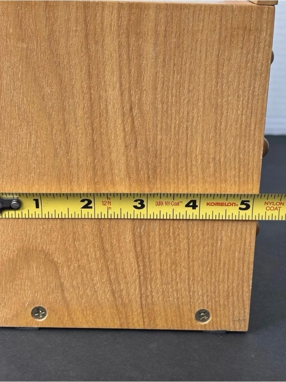 Rare Vintage MotorolaCorporate Gift - WoodExpandable Desk Organizer &Clock
